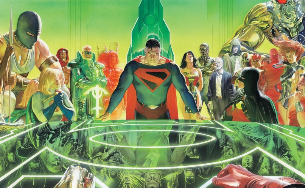 Kingdom-Come-Wallpaper-Cover-DC-Comics-Alex-Ross-Mark-Waid-Trinity-Comics-Review
