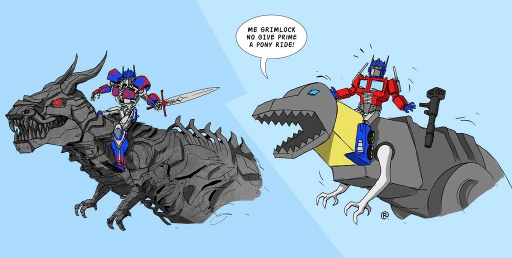 transformers_4___optimus_prime_riding_grimlock_by_rawlsy-d752he3