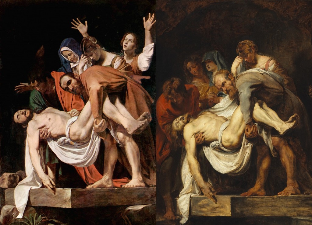 Burial of Christ, 1602-1604 Oil on Canvas, 300 × 203 cm Pinacoteca Vaticana, Roma Digital restoration: Dale Cotton, 2010: https://daystarvisions.com