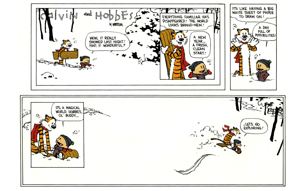 Calvin&Hobbes Final Strip