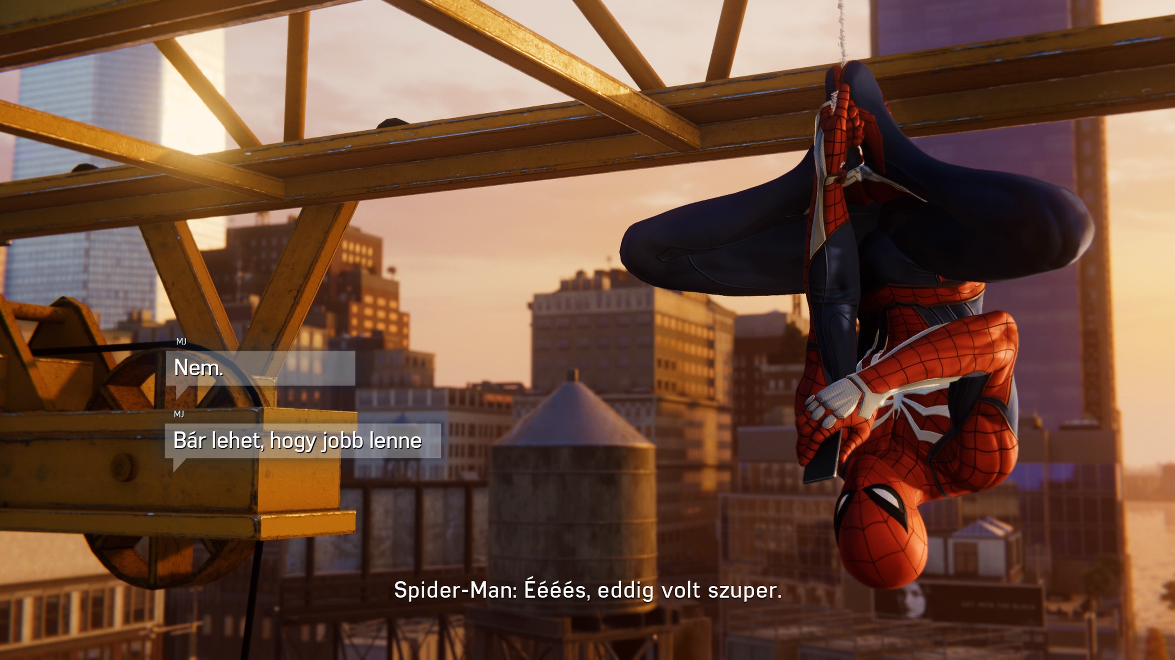 Marvel's Spider-Man, Pókember Mary Jane-nel smsezik