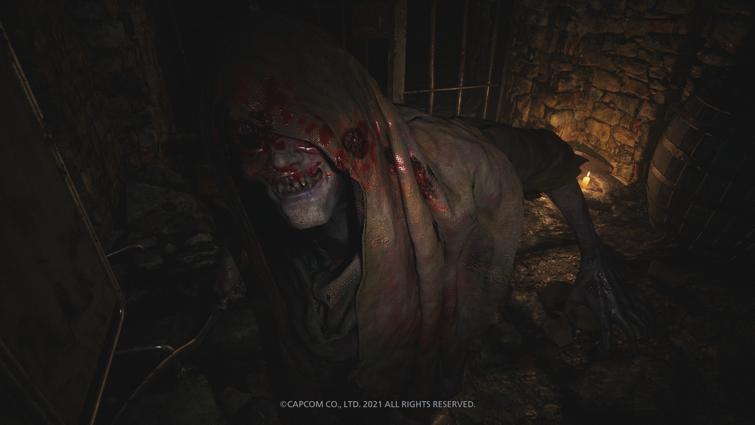 Zombi a Resident evil villageben