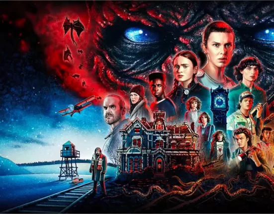 Stranger things plakát